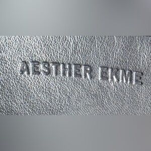 Black Aesther Ekme Leather Sac